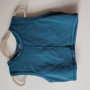 H&M Crop Top, Teal, XL